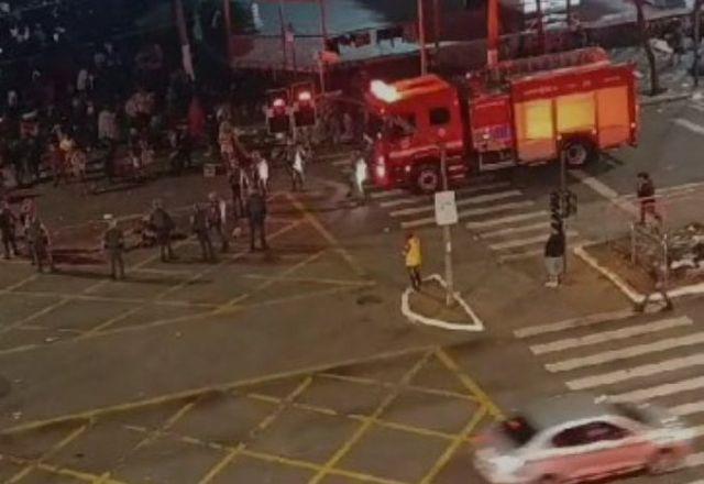 Motorista atropela grupo de 16 pessoas da Cracolândia para fugir de assalto