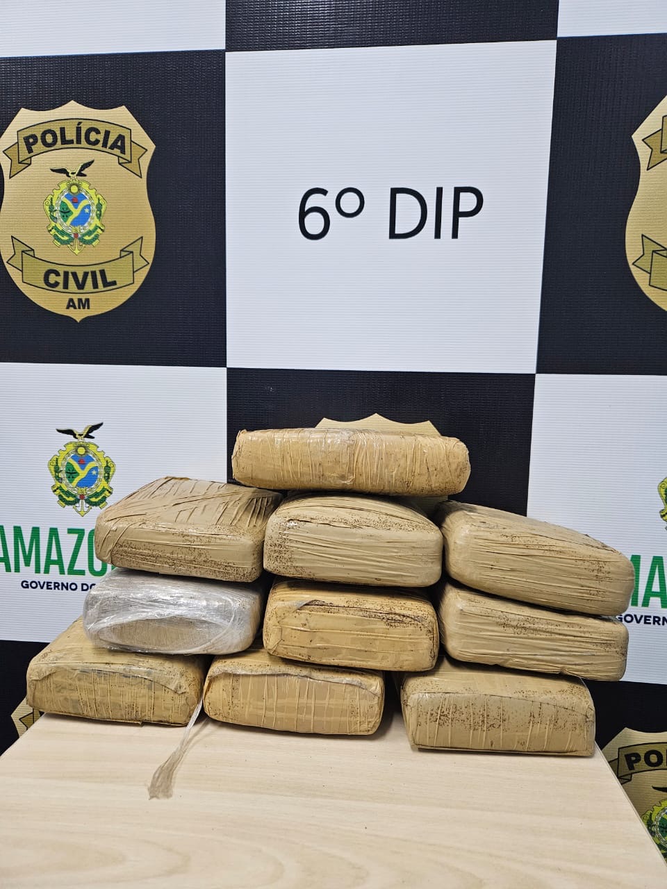 Polícia Civil apreende droga avaliada em R$ 150 mil proveniente de São Gabriel da Cachoeira