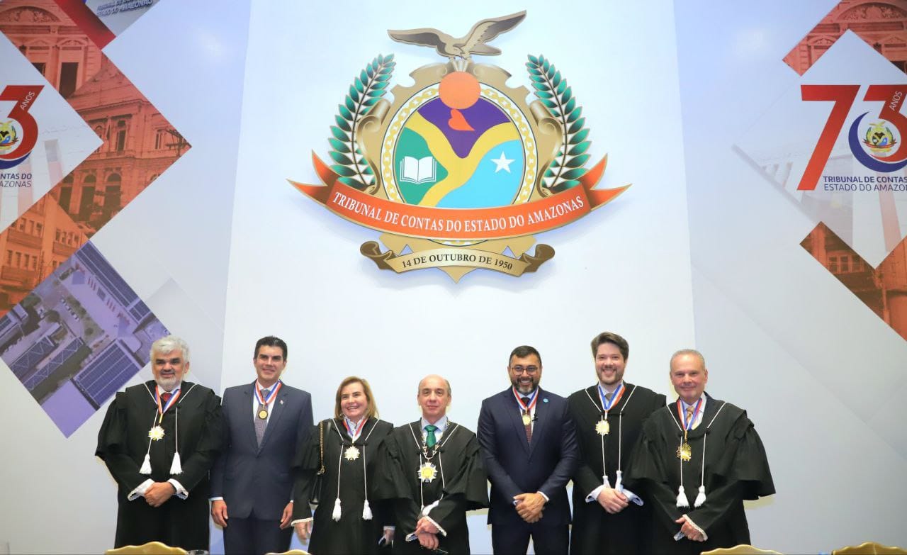 Autoridades regionais e nacionais são homenageadas pelo TCE-AM com o Colar do Mérito de Contas