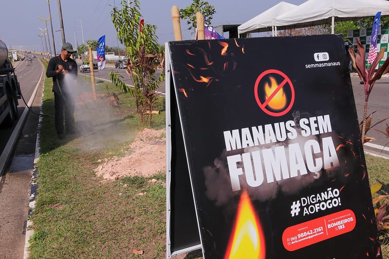 Prefeitura de Manaus e Associação dos Municípios do Amazonas iniciam tratativas de criação de comitê para combate às queimadas