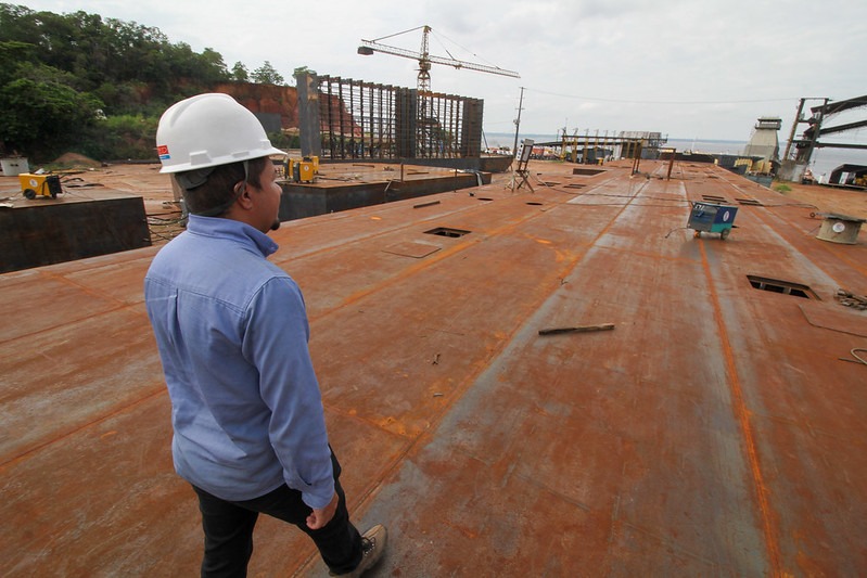 Píer turístico construído pela prefeitura terá estrutura inédita no Centro Histórico de Manaus