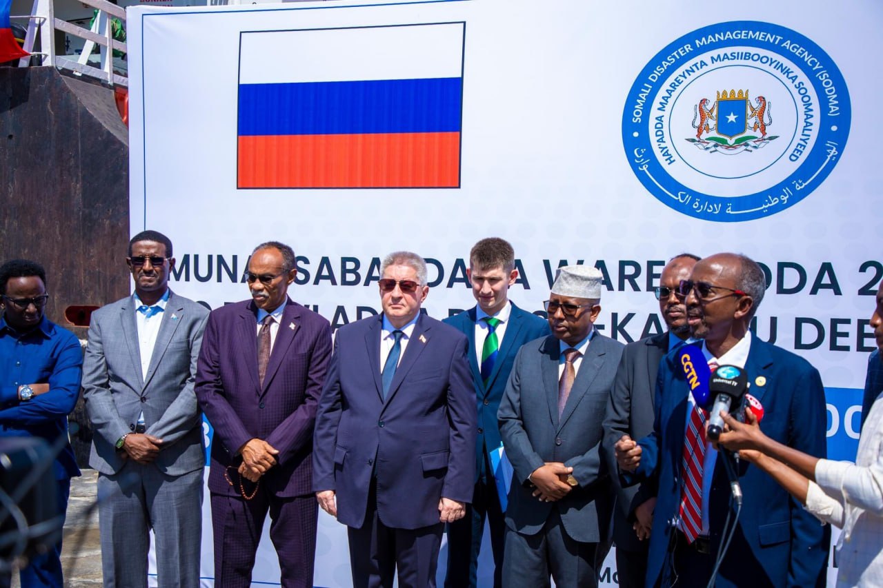 Somália agradece à Rússia por ajuda humanitária