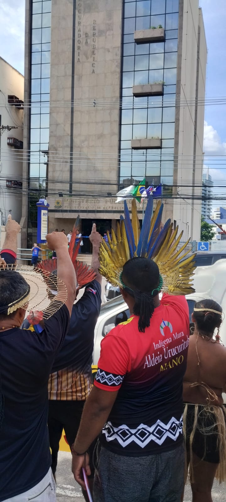 PROJETO POTÁSSIO – Indios realizam protesto contra decisão do MPF e da Justiça Federal