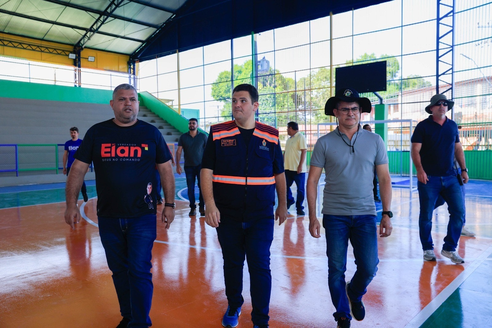 Núcleo do programa ‘Manaus Esportiva’ no Santa Etelvina recebe melhorias da prefeitura para atender população