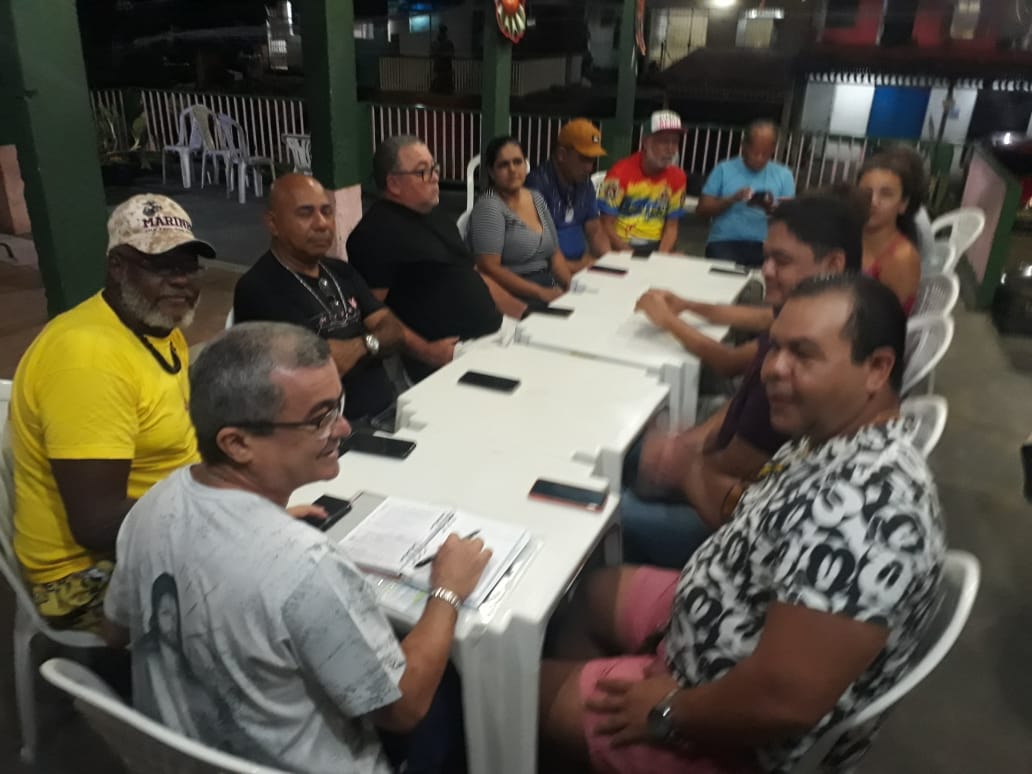 Reunião define últimos detalhes dos desfiles das Escolas dos Grupos de Acesso B e A do Carnaval  2024 de Manaus