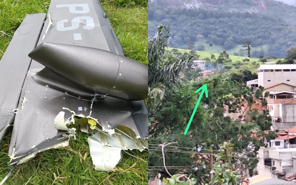 Avião cai e deixa 7 mortos na zona rural de Itapeva, MG