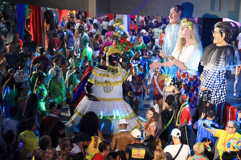 Kamélia recebe a ‘chave da cidade’ e abre oficialmente o Carnaval de Manaus 2024