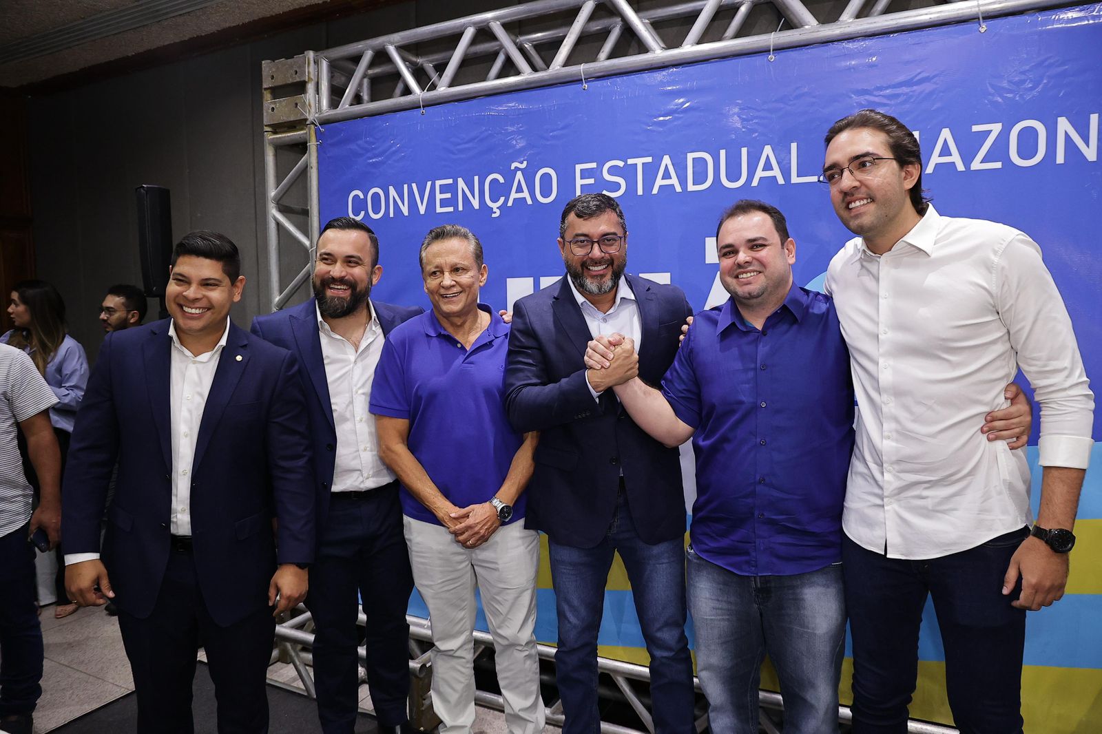 Roberto Cidade destaca protagonismo do União Brasil durante convenção que oficializou Wilson Lima como presidente estadual da sigla