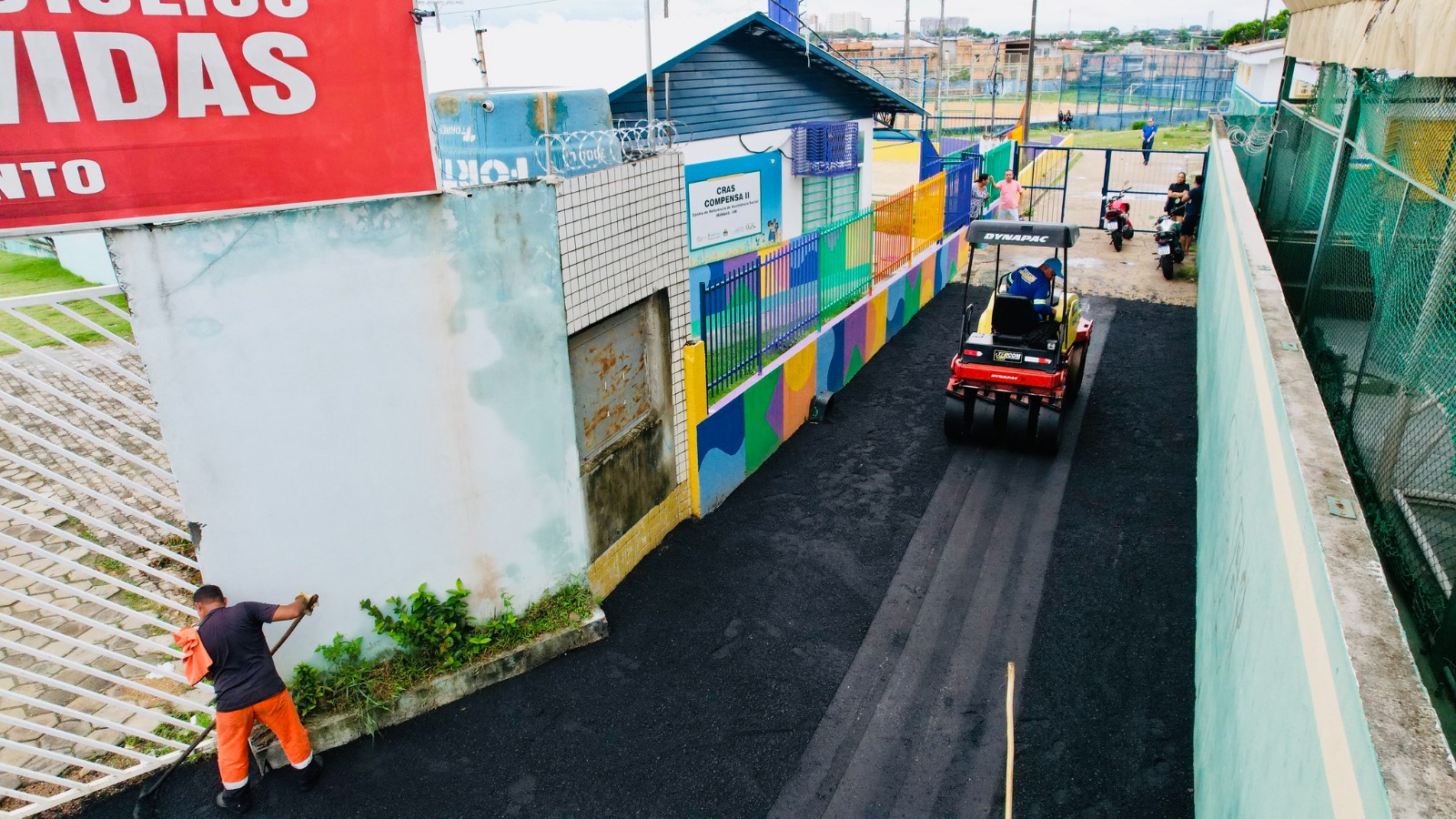 Prefeitura de Manaus intensifica obras de recapeamento no bairro Compensa