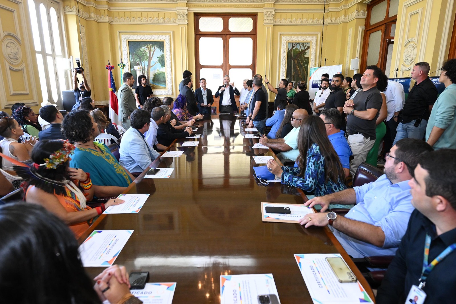 Prefeitura de Manaus dá posse aos novos conselheiros do Concultura para o biênio 2024-2026