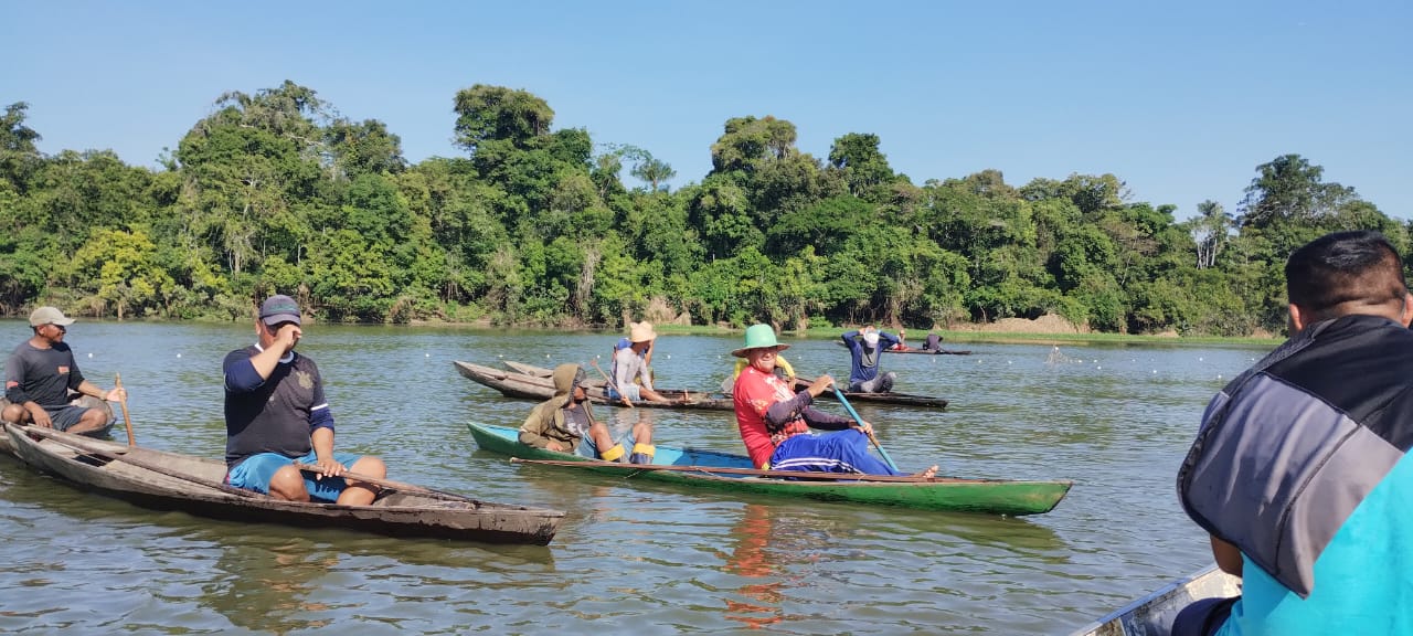 Comunidade do Amazonas tem orientação do IBAMA sobre manejo de pirarucu