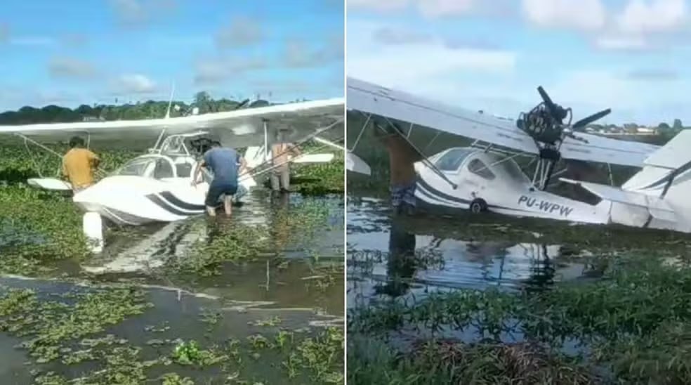 Avião pequeno faz pouso de emergência no Ceará