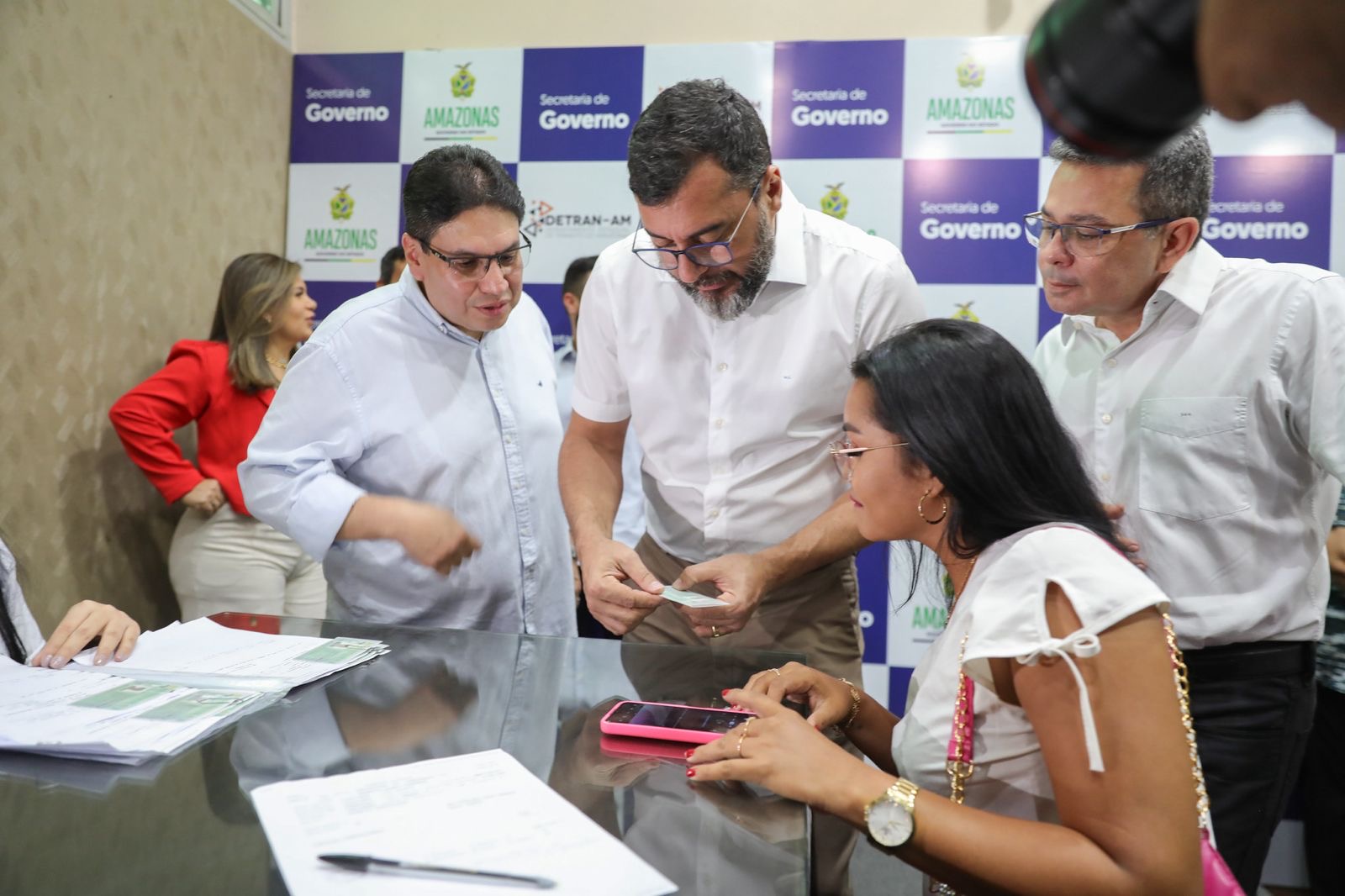 Governador Wilson Lima entrega mais de 200 habilitações do projeto CNH Social