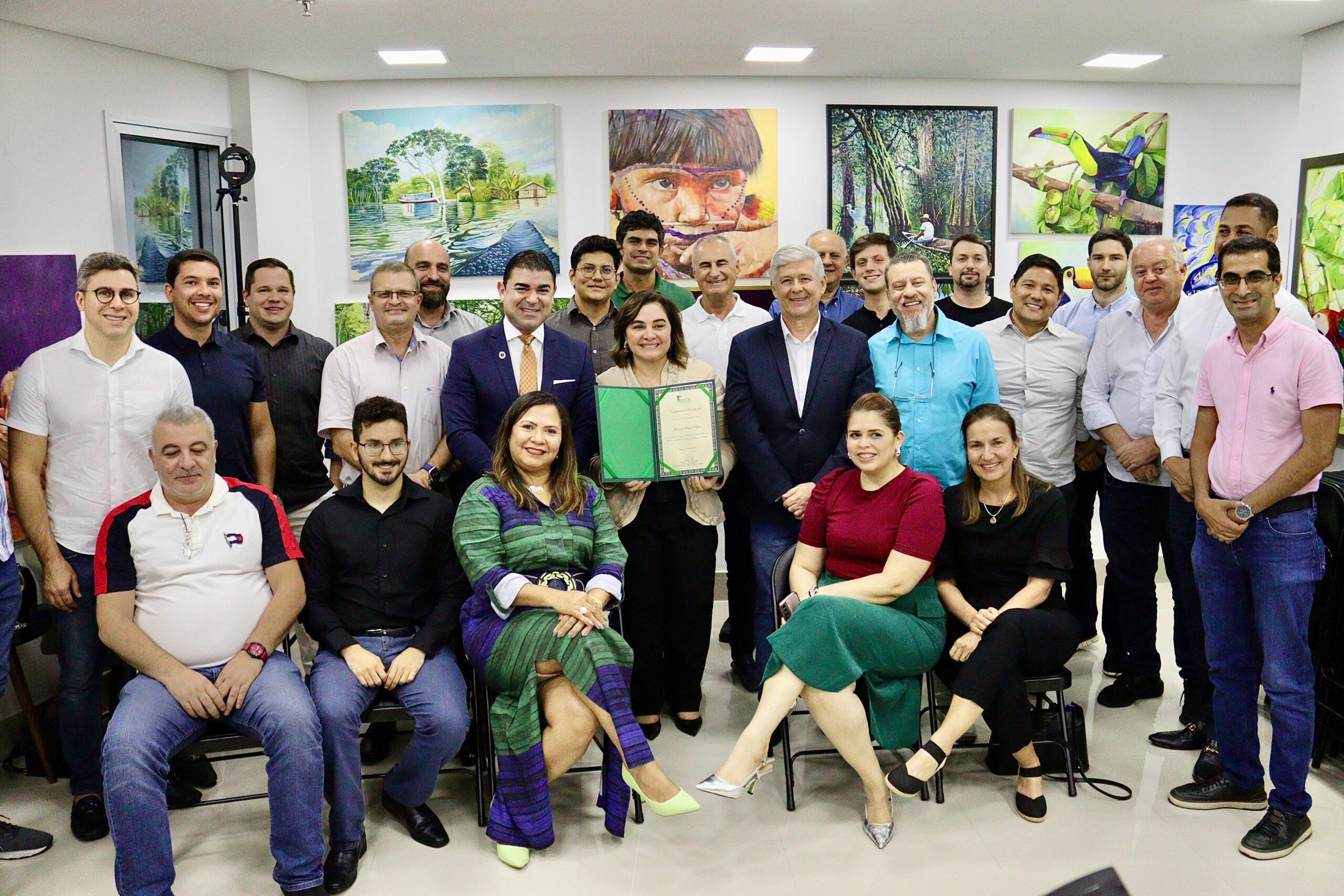 ‘Vamos mudar a forma de administrar a cidade’, diz Maria do Carmo em reunião com empresariado de Manaus