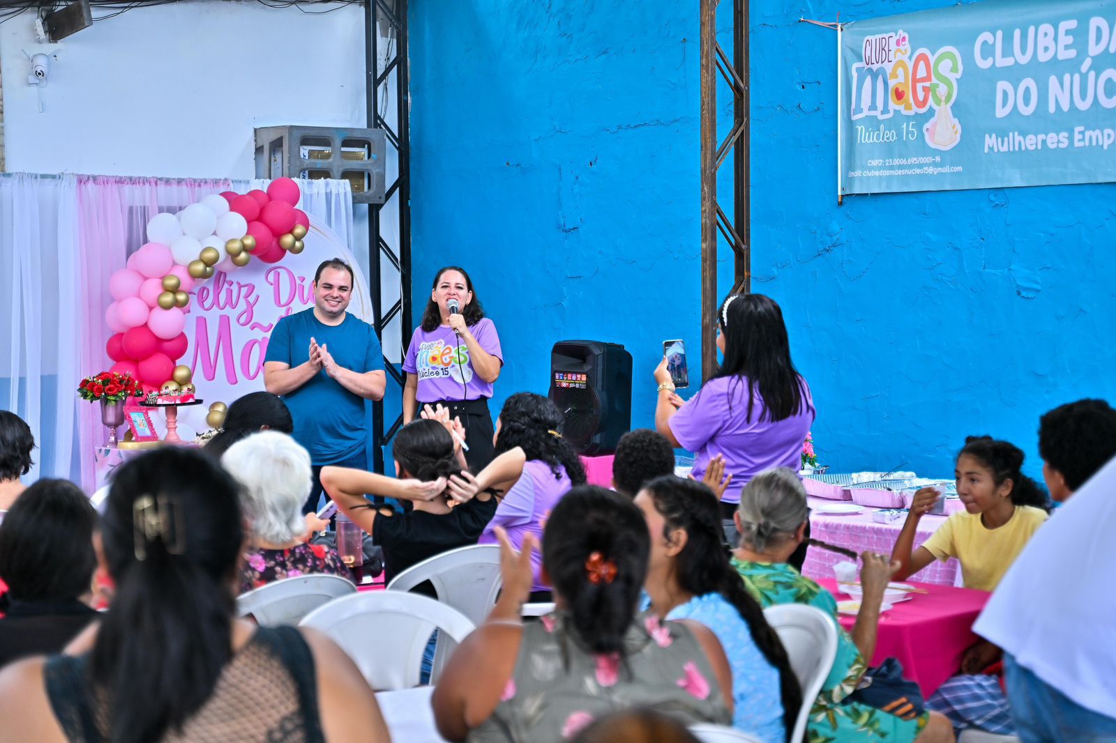 Roberto Cidade apresenta sua pré-candidatura a mulheres na véspera do Dia das Mães