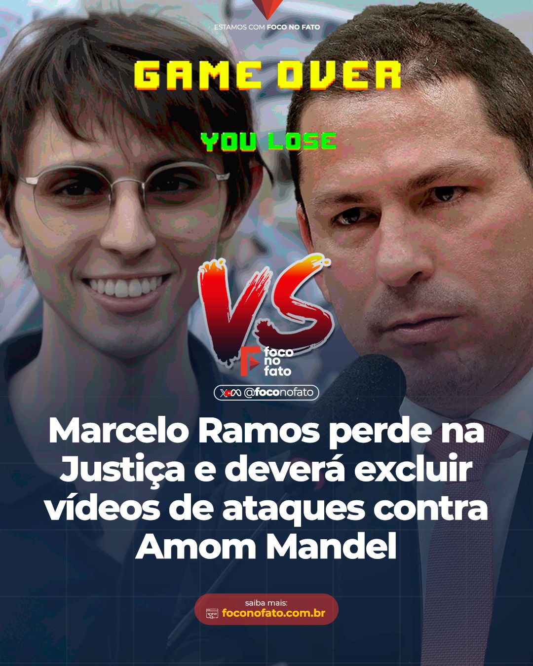 Marcelo Ramos perde na Justiça após vídeos de ataque contra Amom