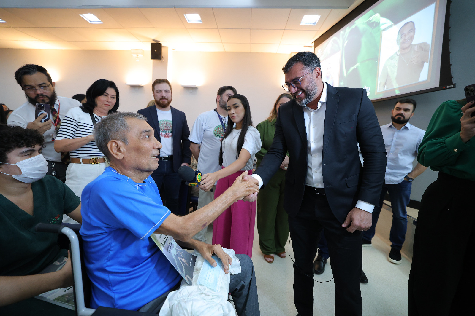 Governador Wilson Lima anuncia implementação de transplantes de fígado no Hospital Delphina Aziz