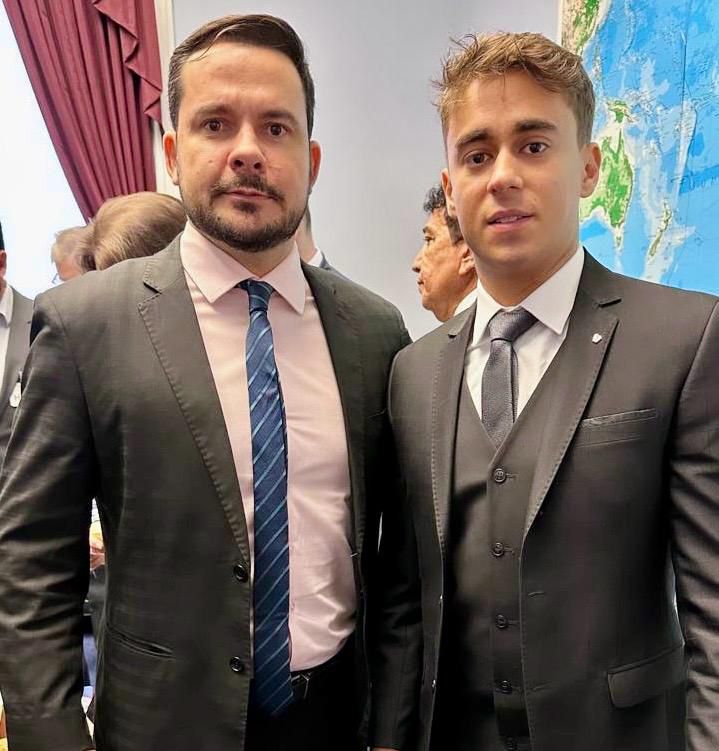 Deputado Nikolas Ferreira vem a Manaus apoiar campanha do Capitão Alberto Neto