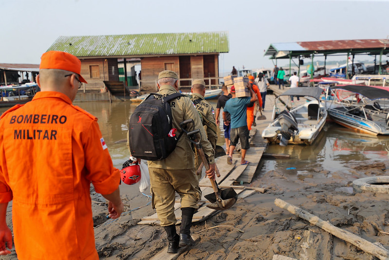 Estiagem 2024: Governo do Amazonas enviará ajuda humanitária a pescadores de municípios das calhas do Alto Solimões e Madeira