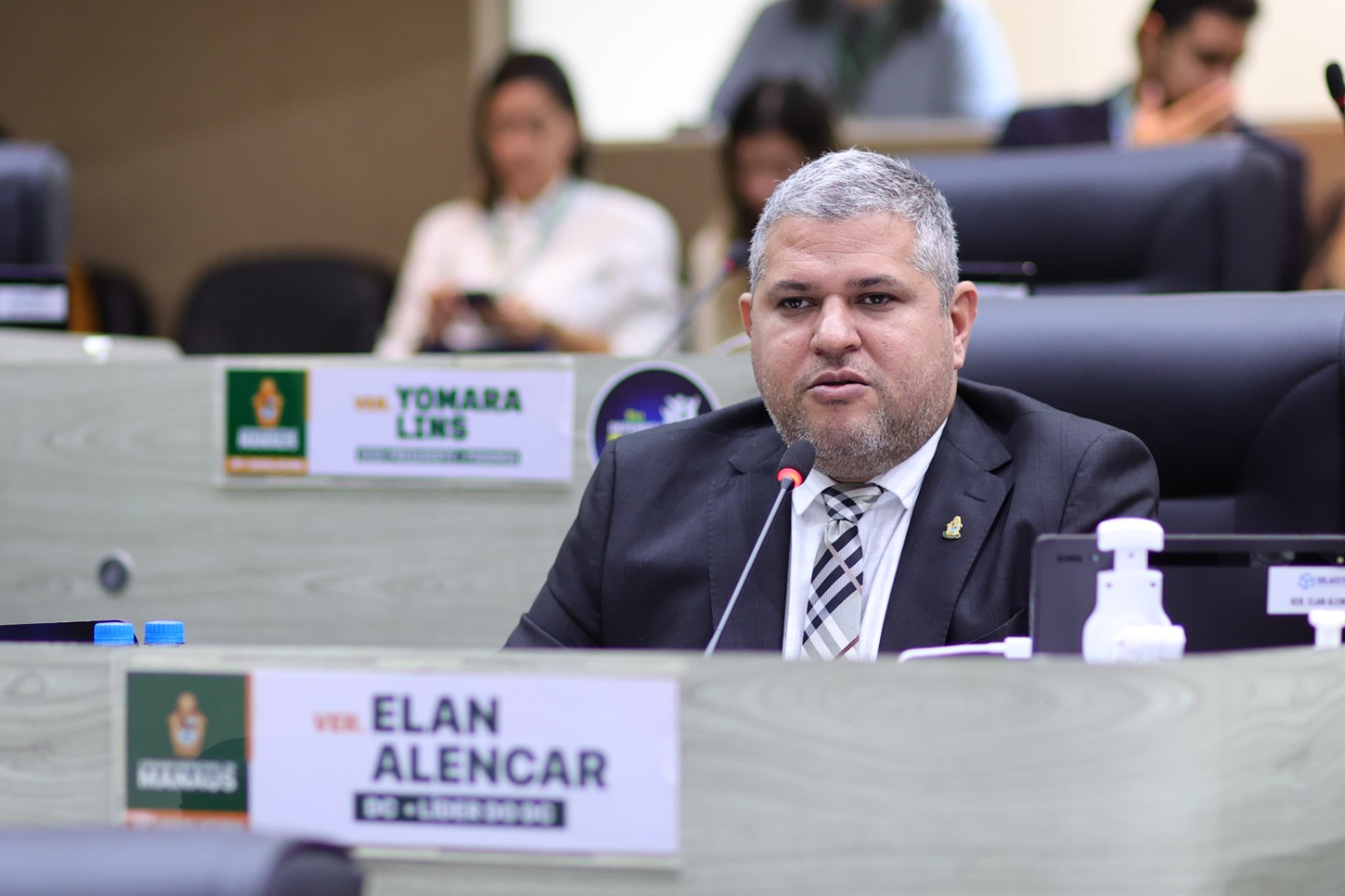 Vereador Elan Alencar parabeniza a organização da Marcha para Jesus na CMM