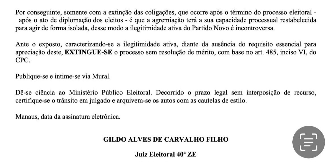 Chapa de Alberto Neto tenta censurar Roberto Cidade e Coronel Menezes e acaba derrotada na Justiça Eleitoral