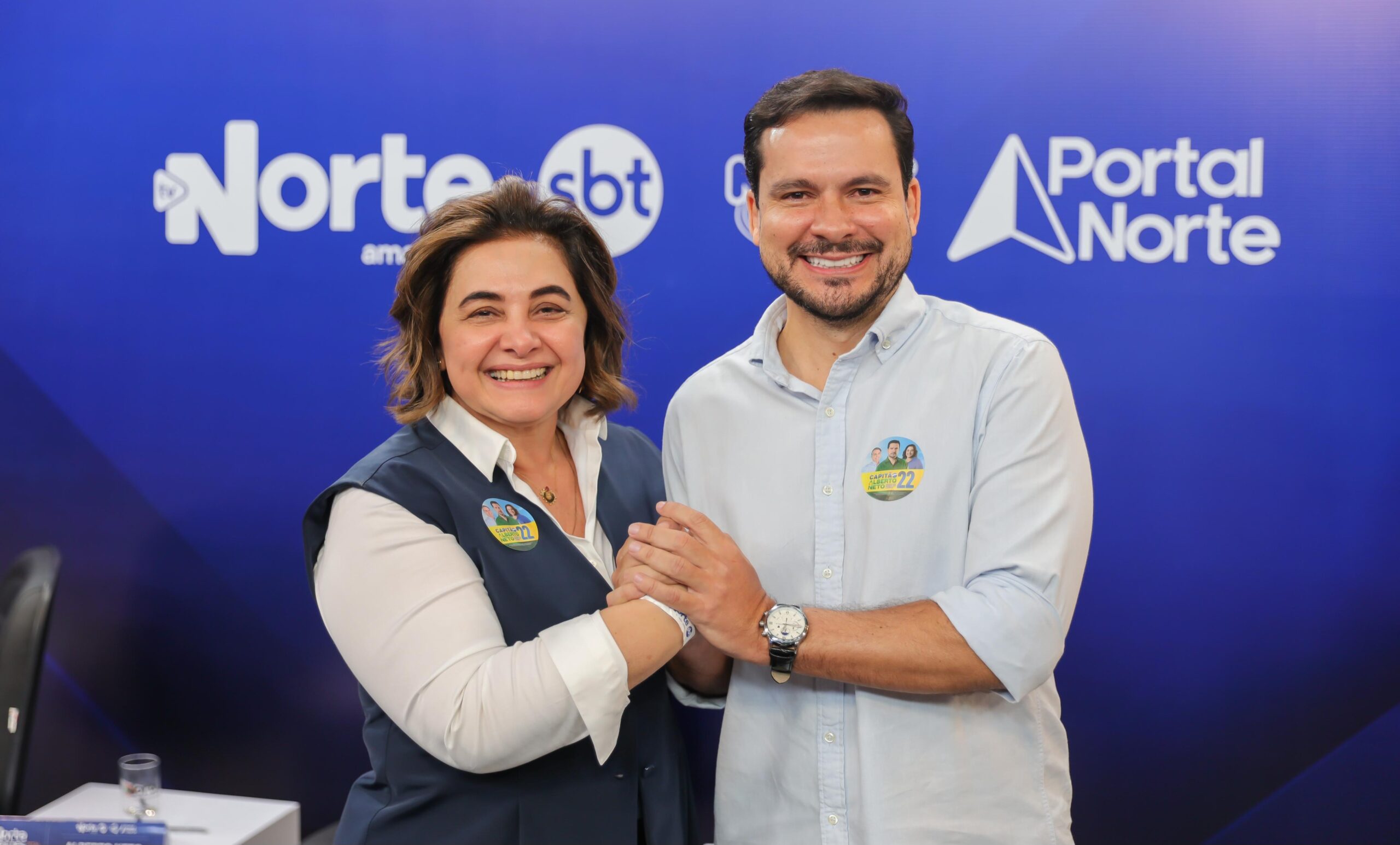 Manaus agora vai ter comando’ afirma Capitão Alberto Neto em debate com candidatos a prefeito