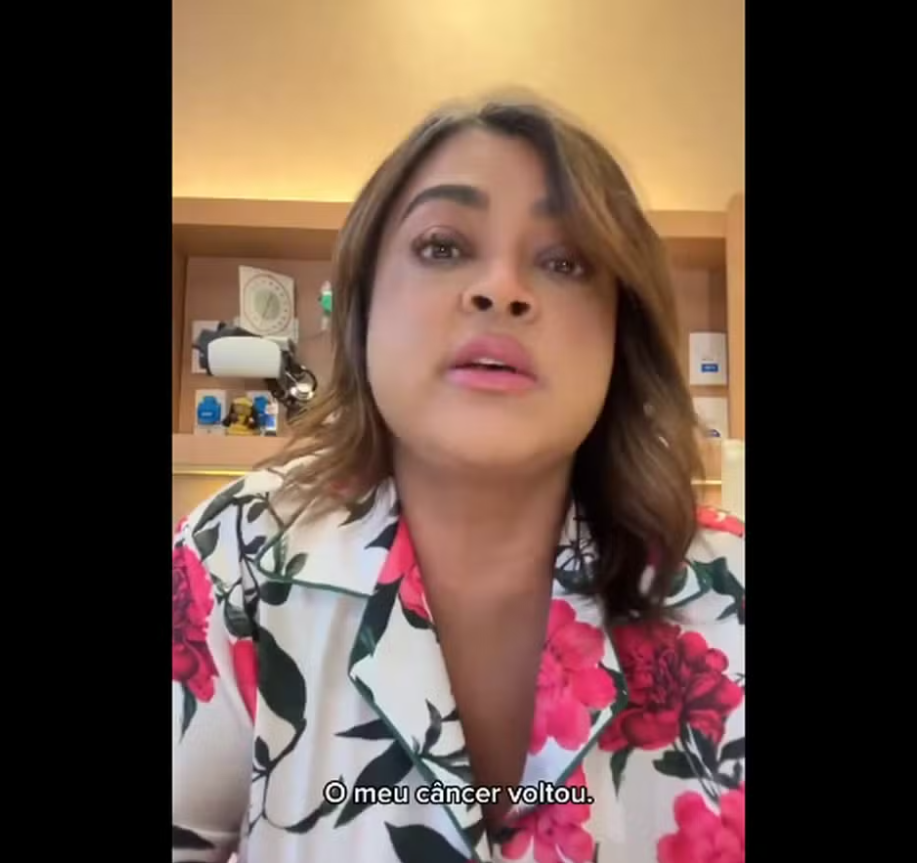 VIDEO – Preta Gil diz que câncer voltou em quatro lugares do corpo