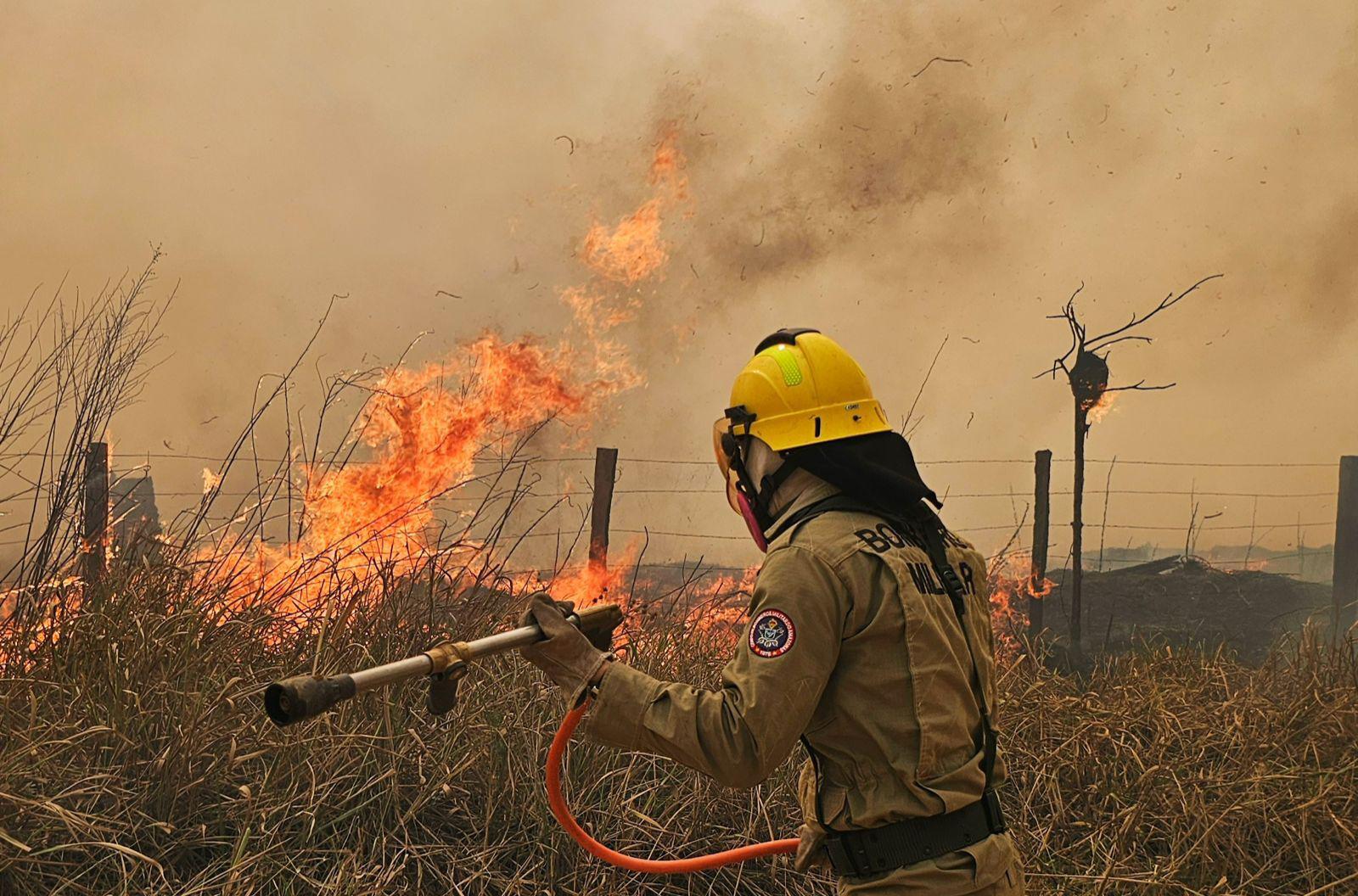 Em Boca do Acre, Operação Aceiro já combateu 2.132 focos de incêndios