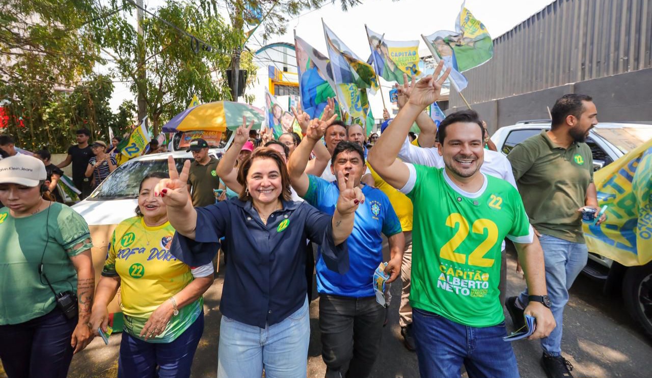 “Manaus será amiga do empreendedor’; Alberto Neto e Maria do Carmo apresentam propostas para comerciantes